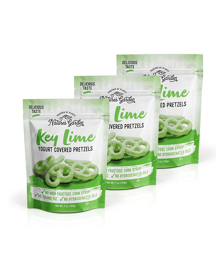 Nature's Garden Key Lime Yogurt Covered Pretzels Pack of 3 Macy's