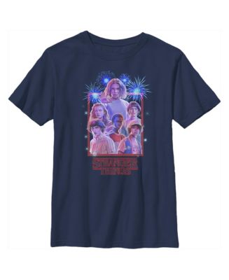 Boy's Stranger Things Fourth of July Character Frame Child T-Shirt - Macy's