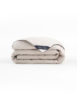 Brooks Brothers Goose Down Comforter Collection In Light Gray