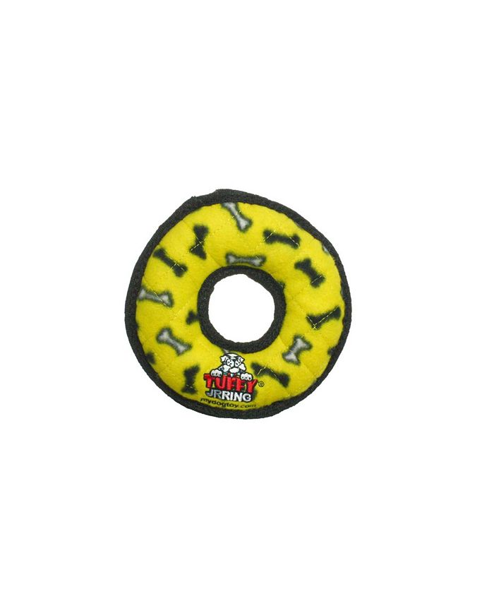 Tuffy Jr Ring Yellow Bone Dog Toy Macy s