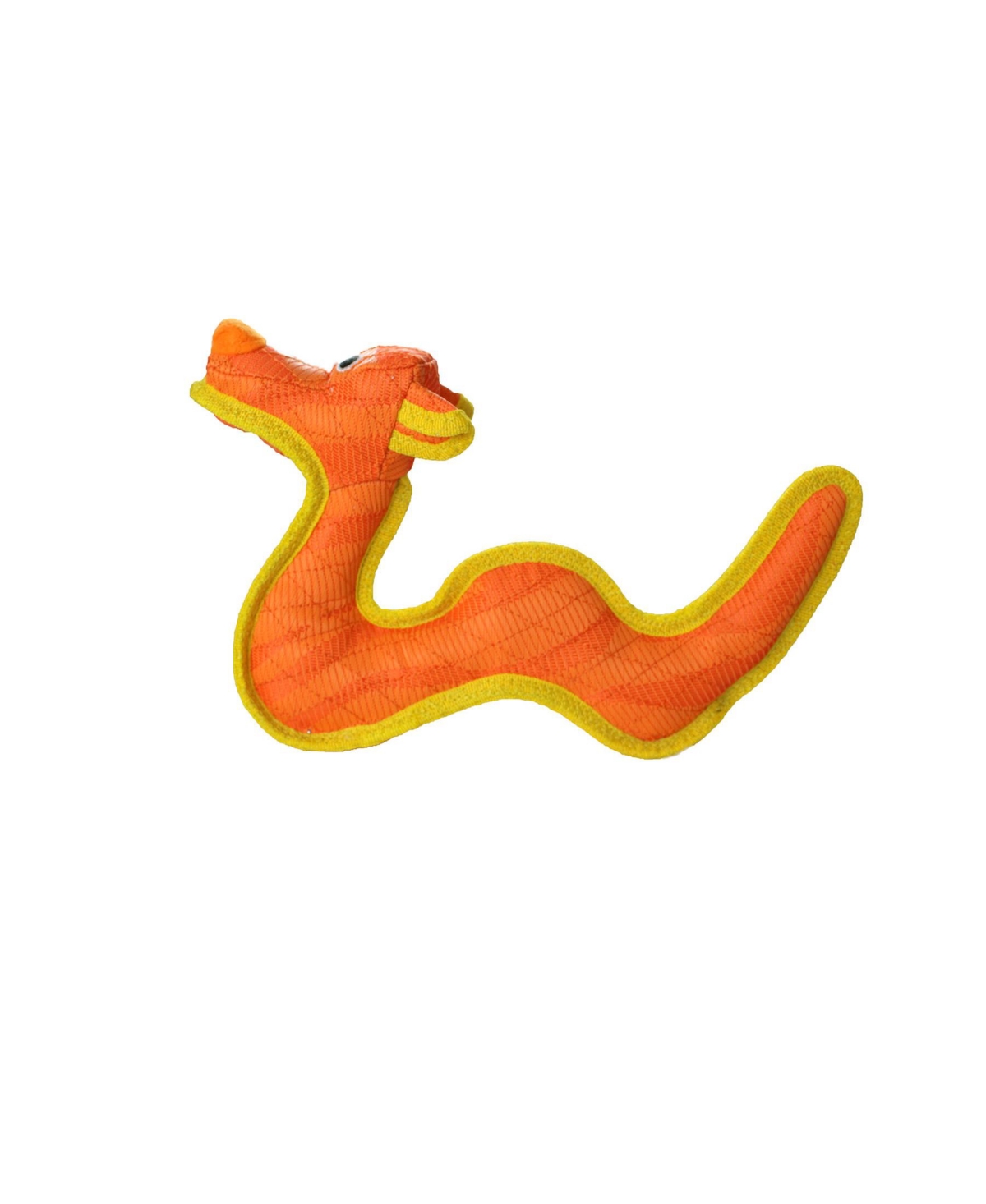 Dragon Tiger Orange-Yellow, Dog Toy - Bright Orange