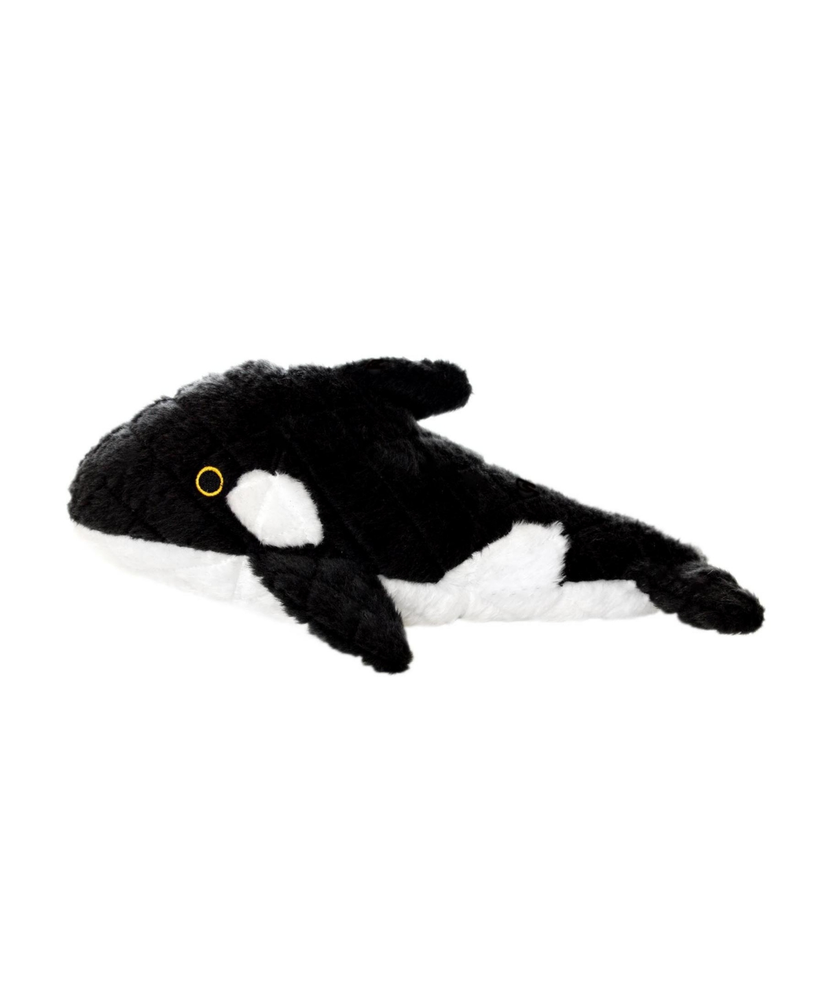 Ocean Whale, Dog Toy - Black