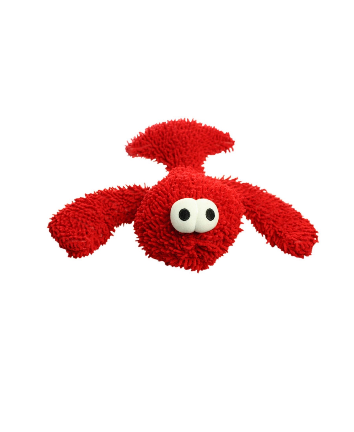 Microfiber Ball Lobster, Dog Toy - Red