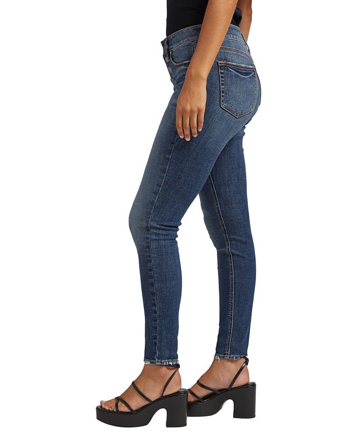 Silver Jeans Co. Women's Suki Mid Rise Skinny Jeans - Macy's
