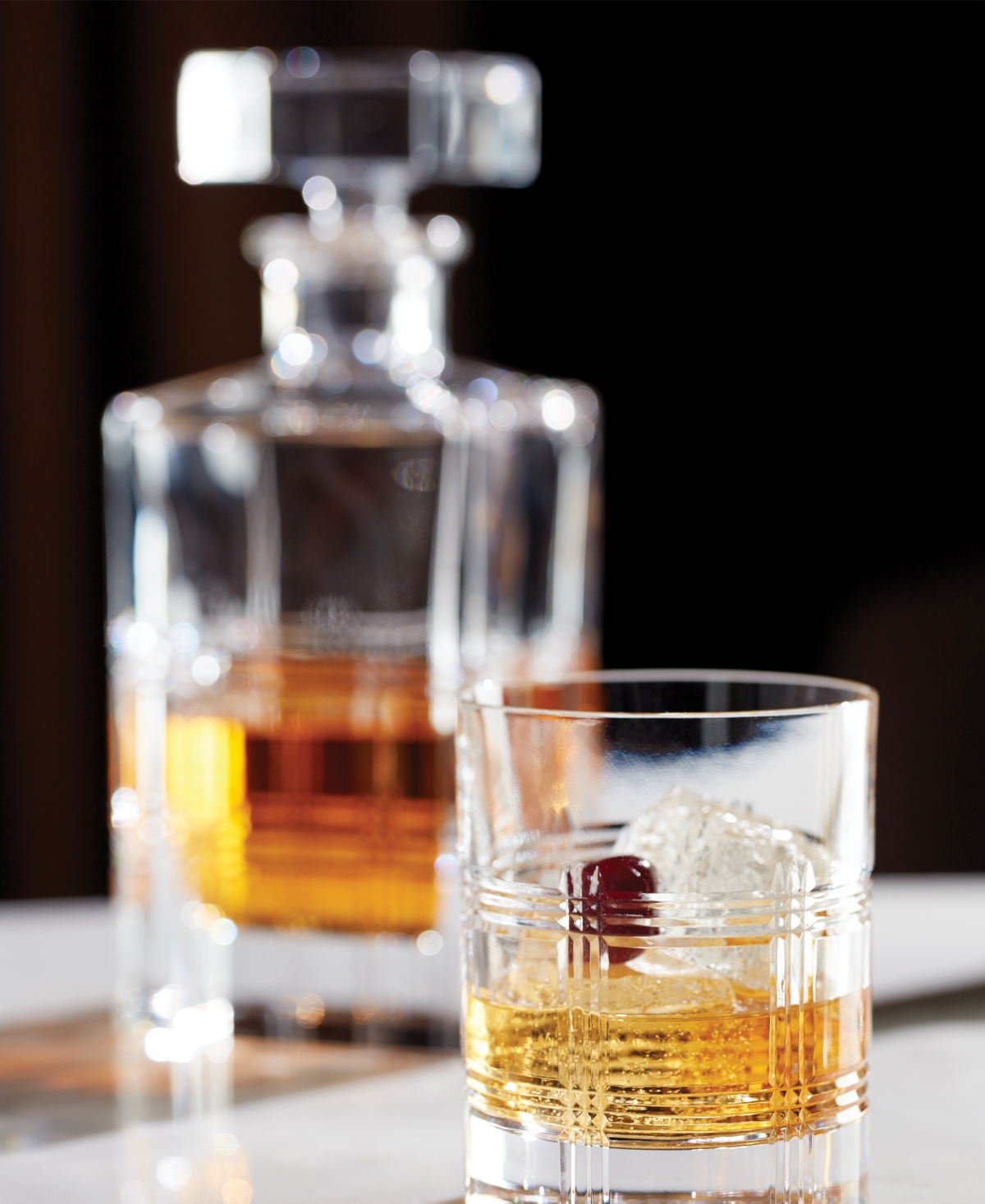Reed & Barton Hudson Decanter - Clear and No Color