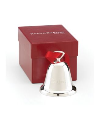 Ringing in The Season Christmas Bell Silver-Plated Ornament