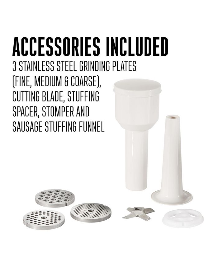 Weston Number 8 Electric Meat Grinder and Sausage Stuffer Macy's