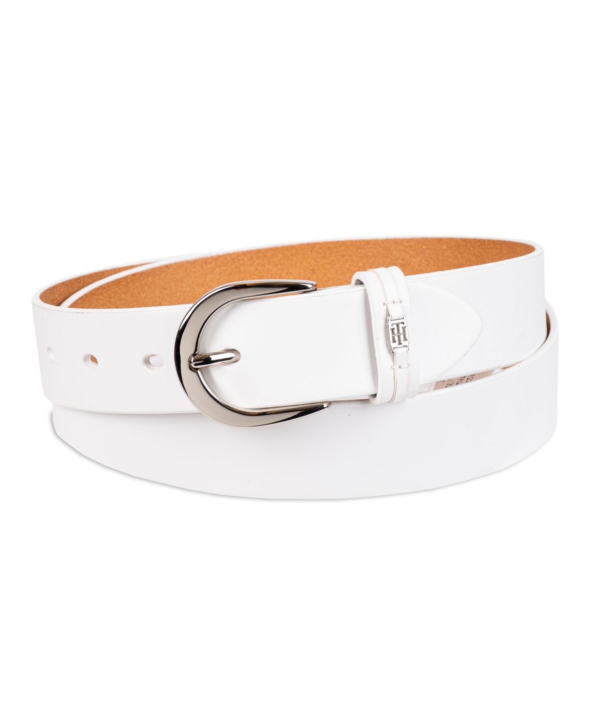 Tommy Hilfiger Women's Signature Leather Jean Belt
