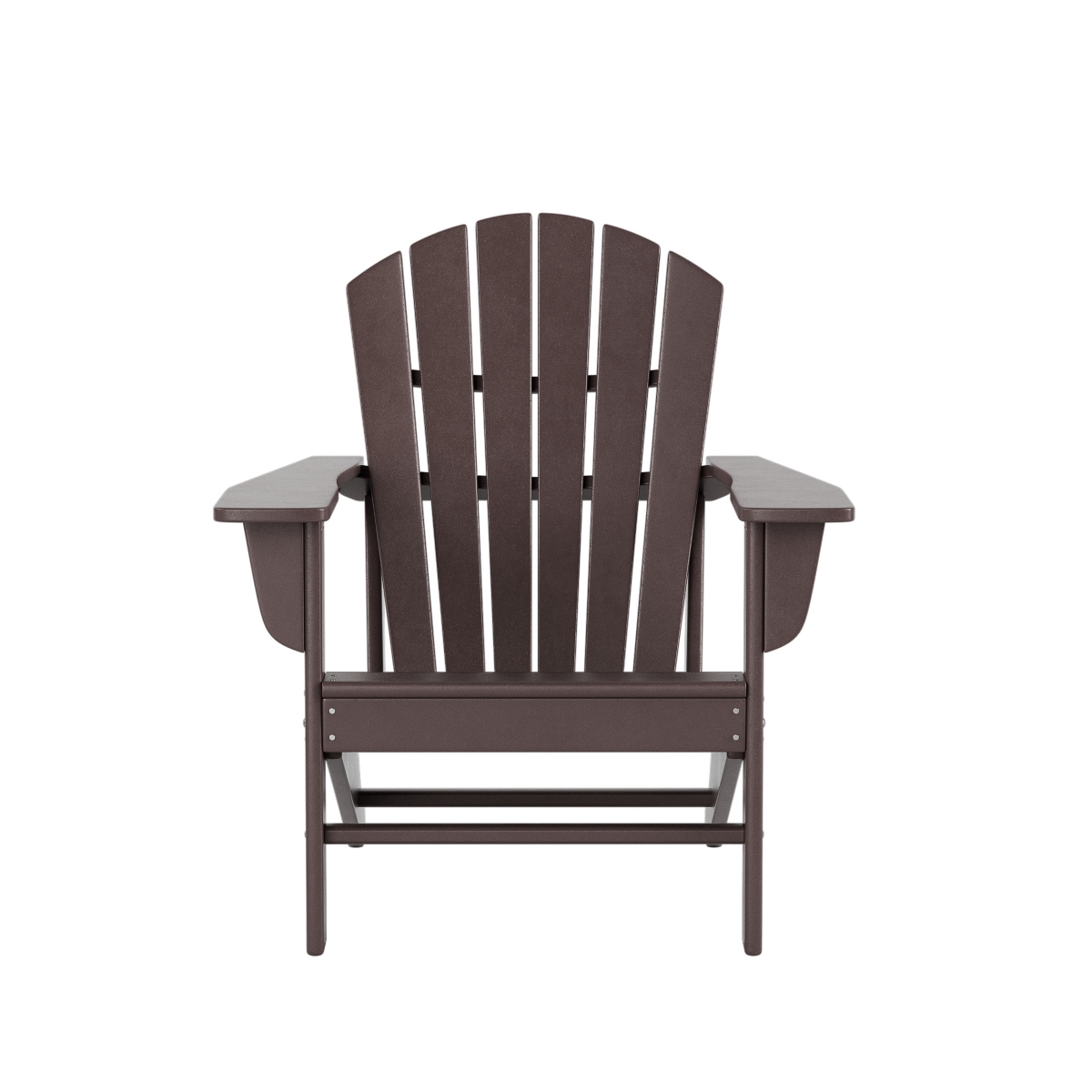WestinTrends Outdoor Adirondack Chair with Ottoman Side Table Set