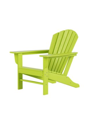 All-Weather Contoured Outdoor Poly Adirondack Chair