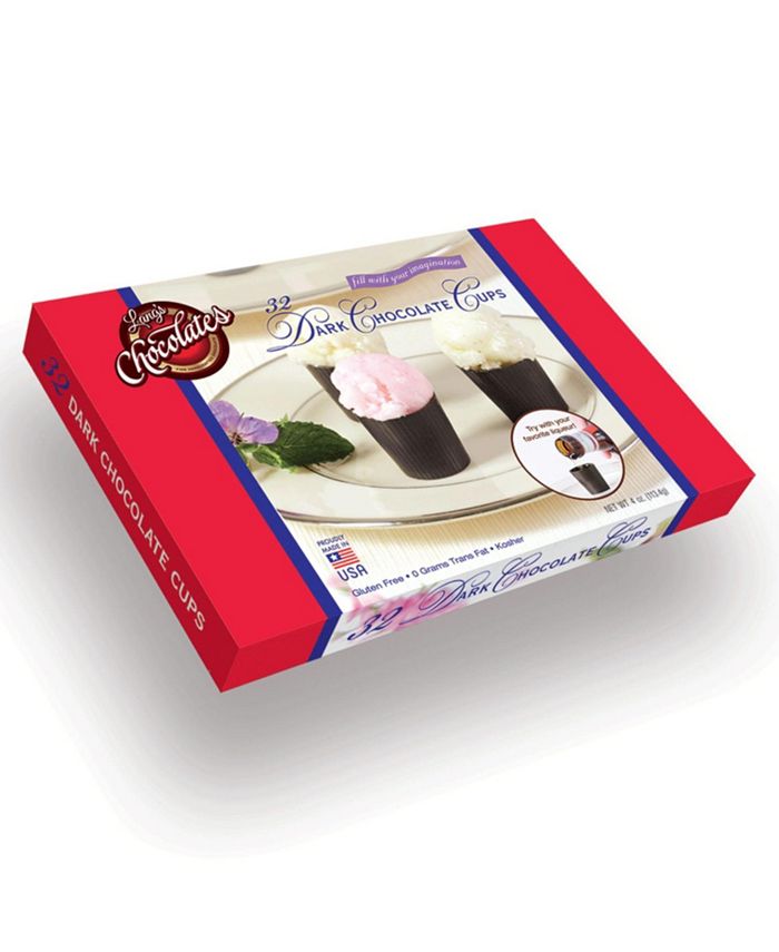 Lang's Chocolates Dark Chocolate Dessert Cups Macy's