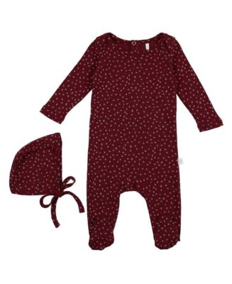 Unisex Leaf Print Footie Set, Infant - Macy's