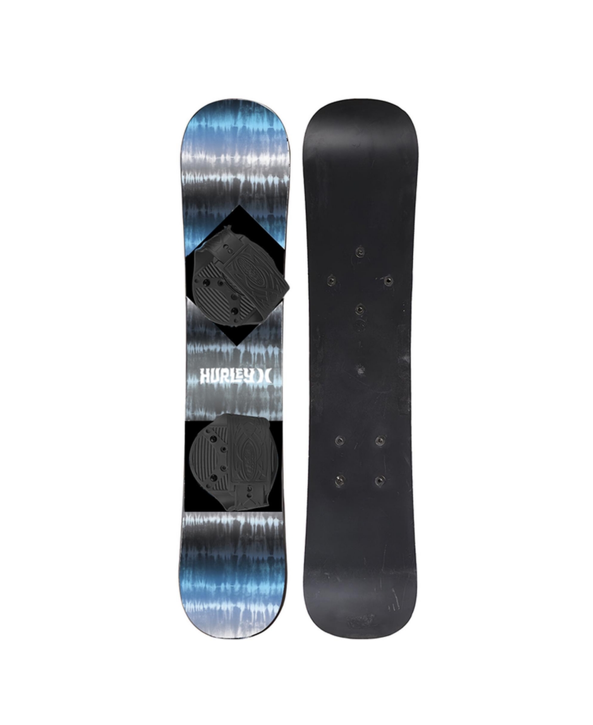Hurley 37" Beginner Snowboard With Sketch Design In Blue