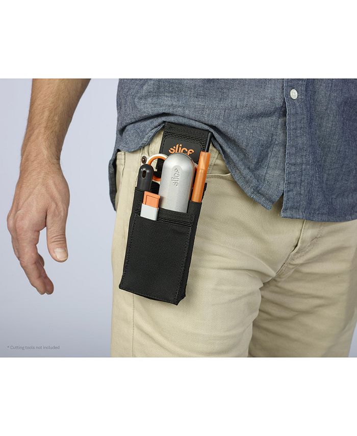 Slice 10516 Tool Holster Holds Various Tools, Removable Belt Clip, Sturdy and 5 Flexible