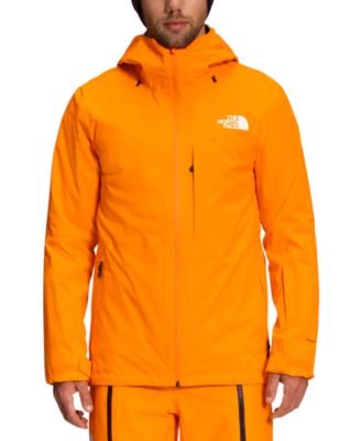 노스페이스 The North Face Mens ThermoBall Eco Snow Triclimate Jacket,Cone Orange/leather Brown