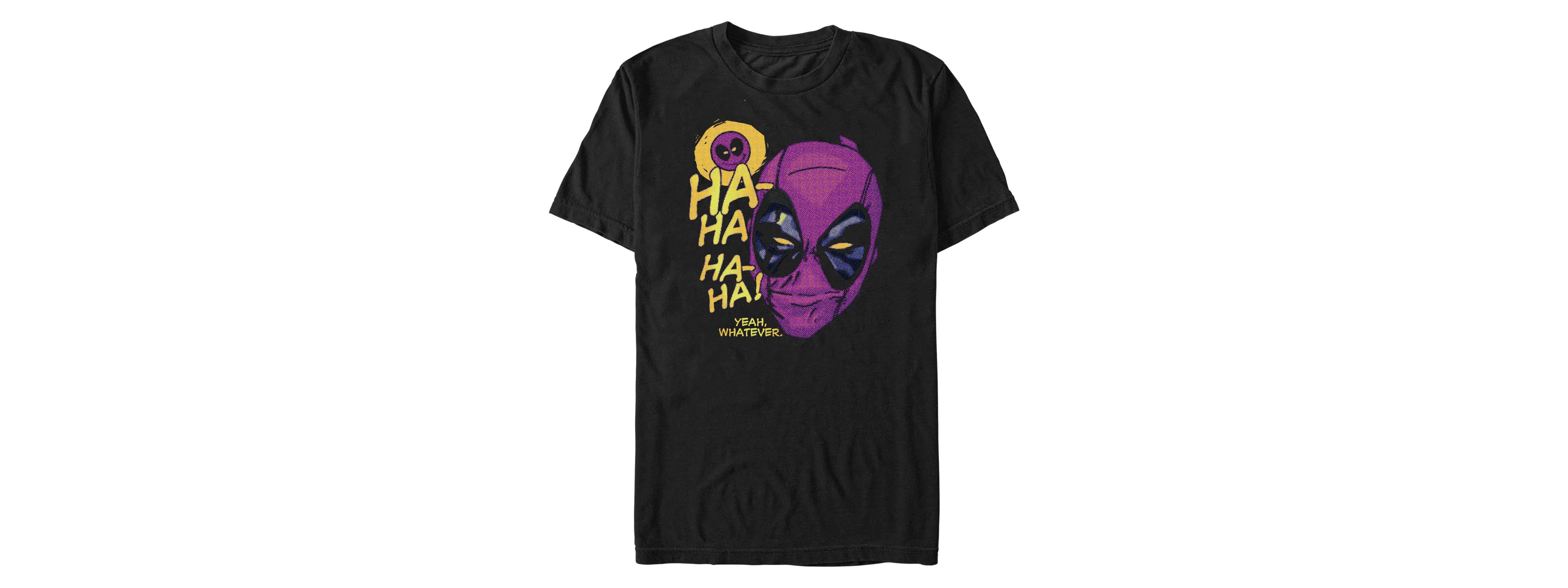 Fifth Sun Men's Half Tone Deadpool Short Sleeve T-shirt