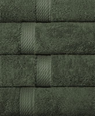 Superior 100% Egyptian Cotton 4-Piece Hand Towel Set