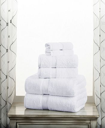 Superior Highly Absorbent Cotton 4-pc. Hand Towel Set White