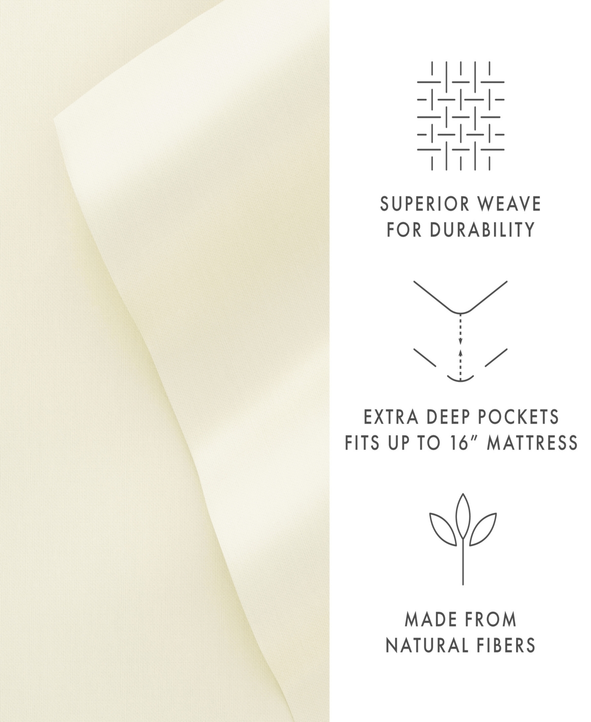 ienjoy Home Luxury Rayon from Bamboo 4-Pc. Sheet Set