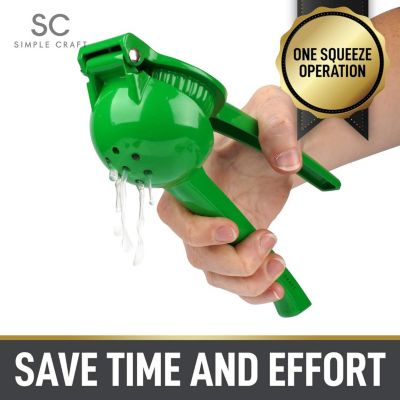 Handheld Manual Lemon Squeezer - Premium Single Bowl Citrus Juicer