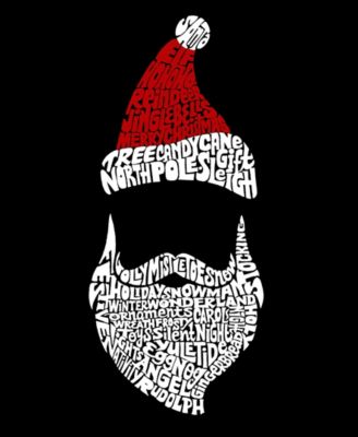 Women's Santa Claus Premium Blend Word Art T-shirt