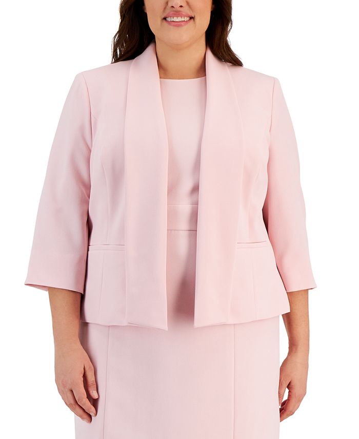 Macy's kasper 2025 plus size suits