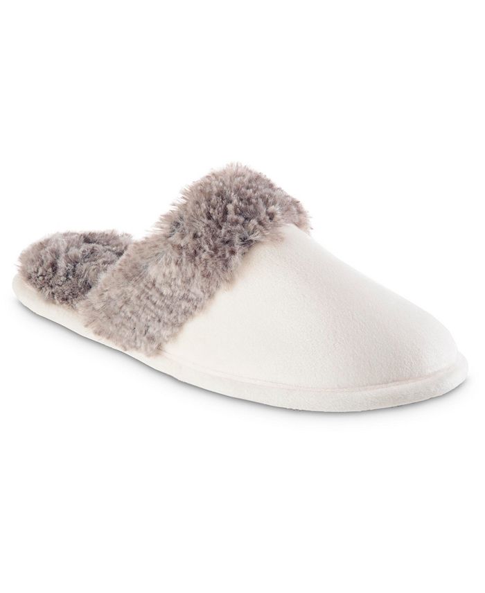 Isotoner Signature Isotoner Velour Bethanie Clog Slipper Macy's