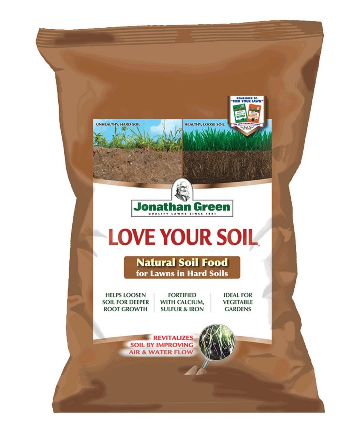 12190 Love Your Soil, Soil Food, 15.5lb bag 5,000 sqft - Open Miscellaneous