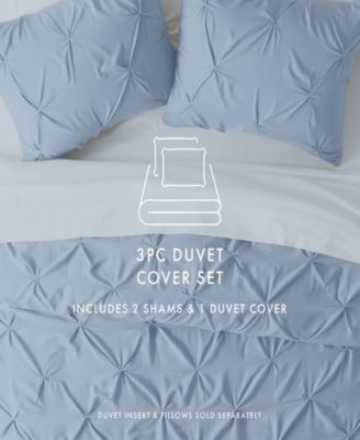 Ultra Soft 3-Pc. Pinch Pleat Duvet Cover Set, King/California King