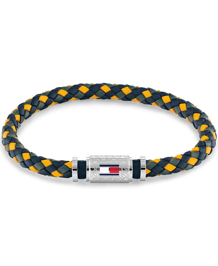 Mens leather bracelet tommy hilfiger clearance