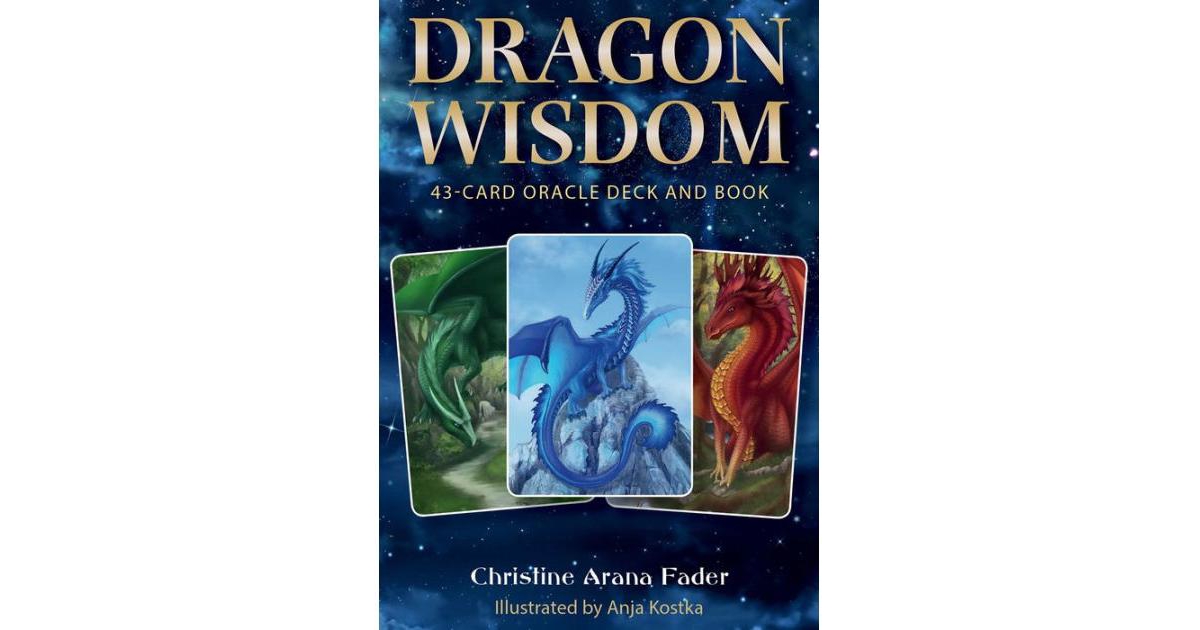 Dragon Wisdom: 43-Card Oracle Deck and Book by Christine Arana Fader