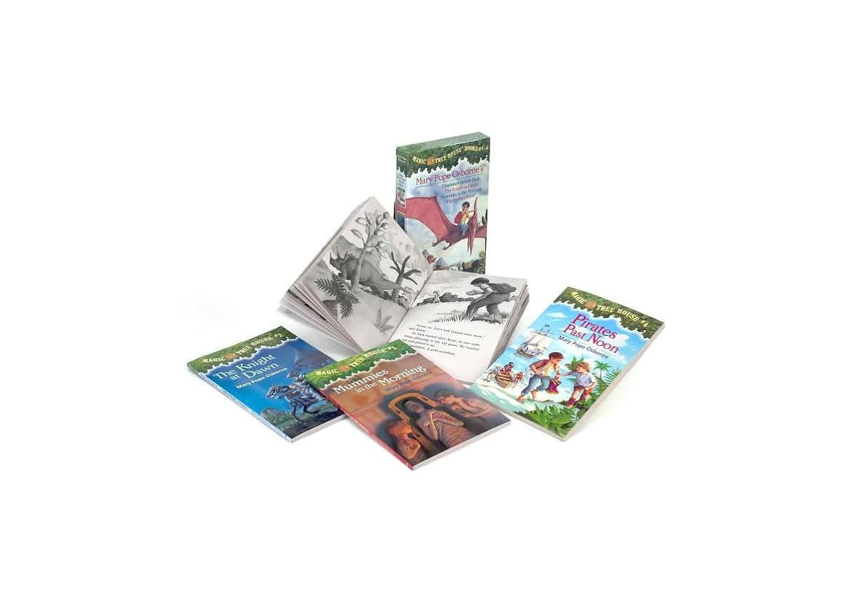 Magic Tree House Boxed Set: Books 1 - 4 (Magic Tree House Series) by Mary Pope Osborne