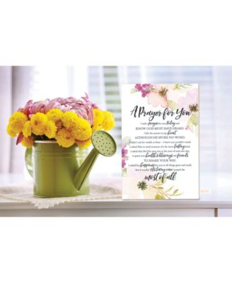 a Prayer for You Wood Plaque with Easel, 6" x 9"