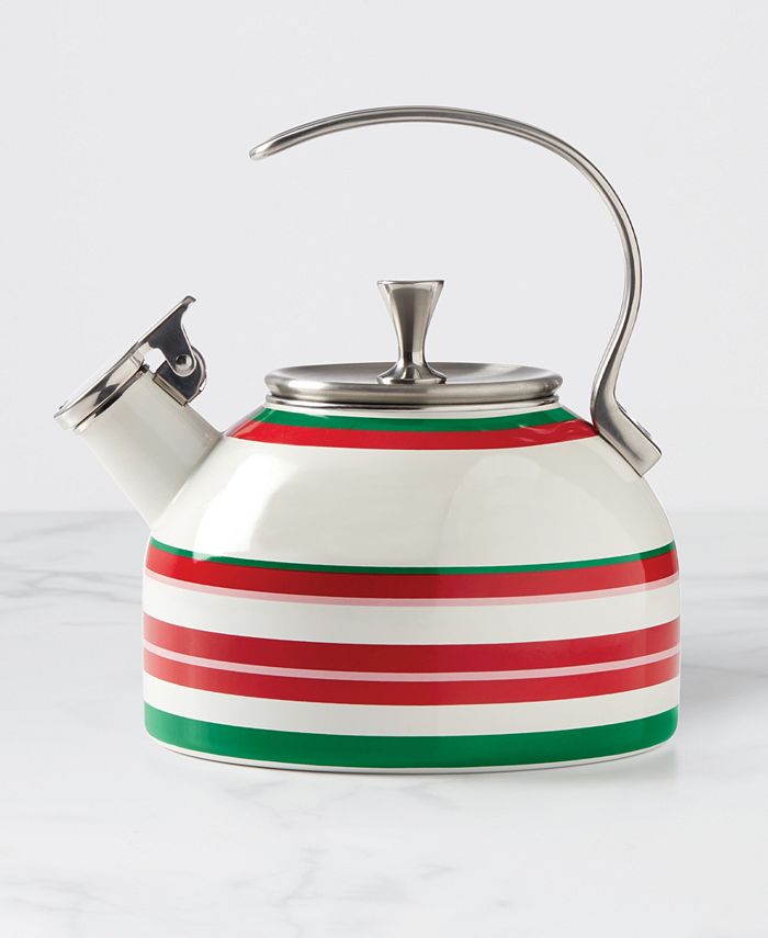 kate spade new york Merry & Bright Tea Kettle Macy's