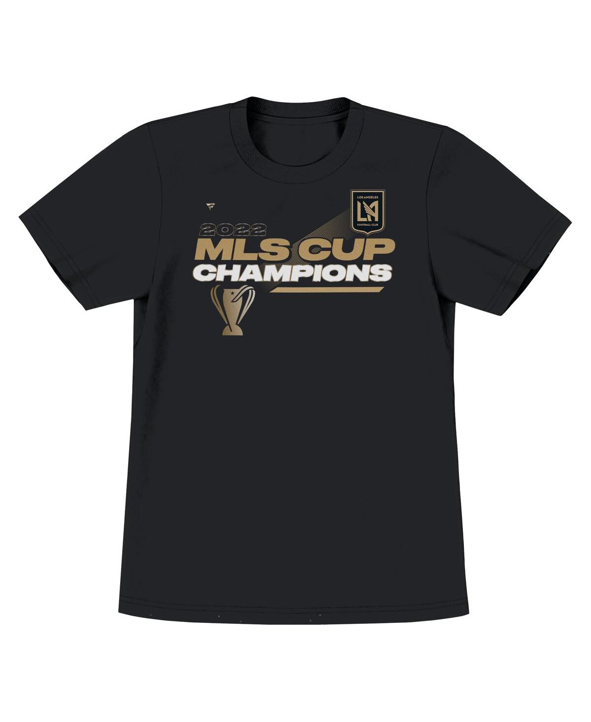 Boys and Girls Toddler FanaticsLafc 2022 Mls Cup Champions Locker Room T-shirt - Black