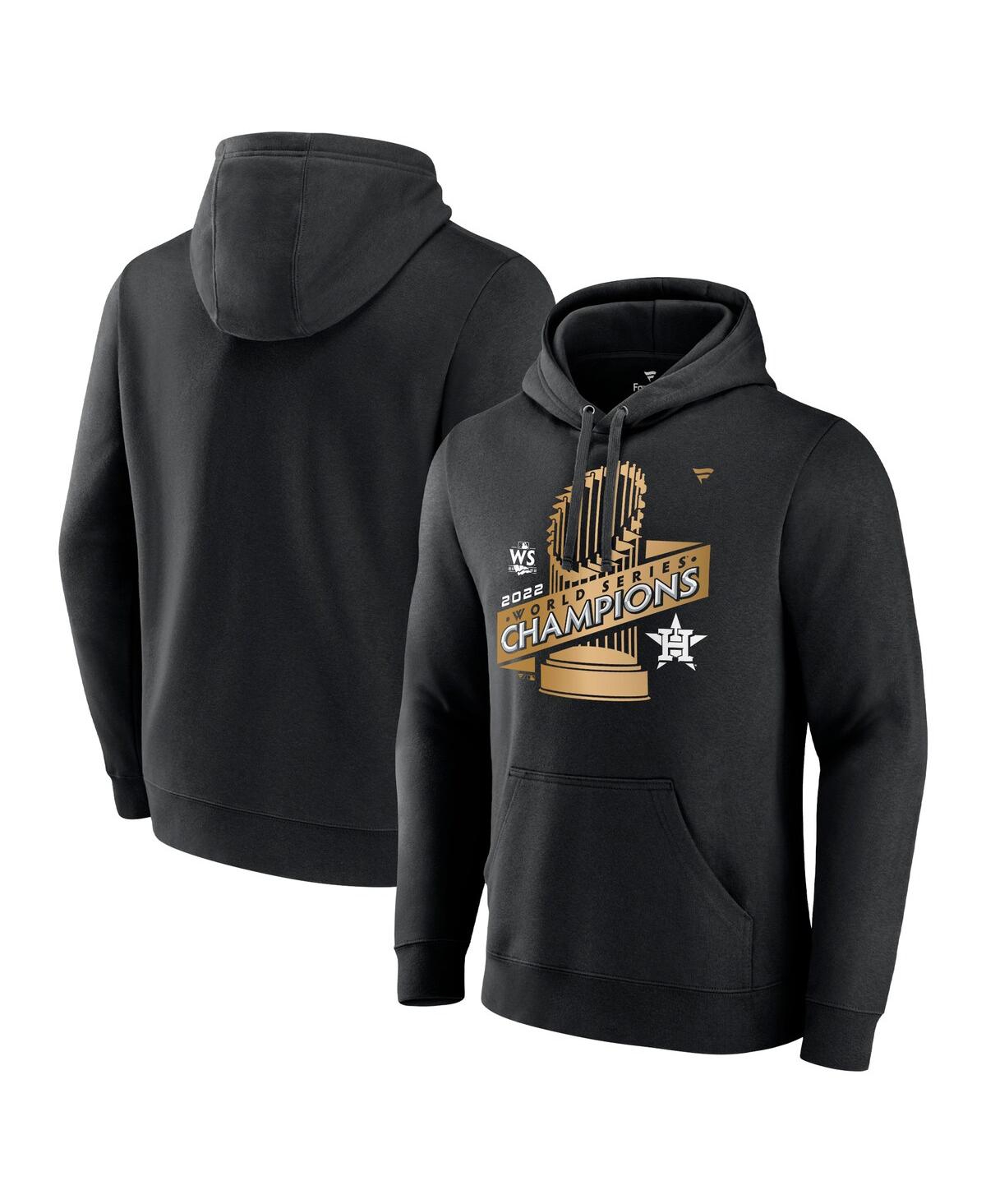 Shop Fanatics Men's  Black Houston Astros 2022 World Series Champions Parade Pullover Hoodie