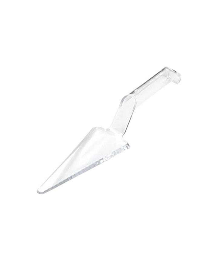 Smarty Had A Party Clear Disposable Plastic Cake Cutter/Lifter (60 Cake