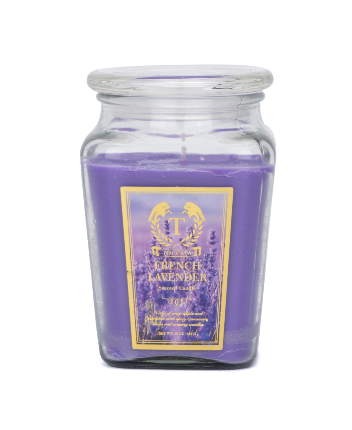 Hybrid & Company Fresh Lavender Scented Jar Candle In Purple