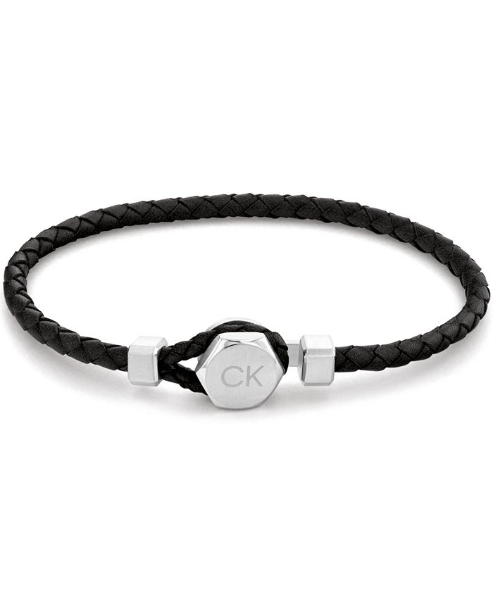 Calvin klein leather bracelet online