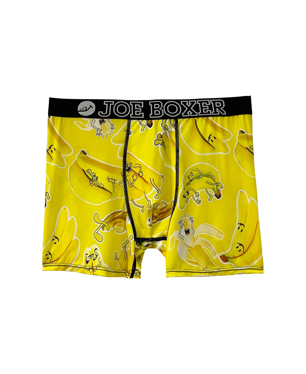 Joe Boxer Banana Print Boxer Briefs In Empire Yellow
