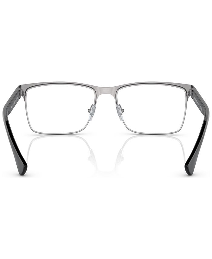 Versace Men's Rectangle Eyeglasses, VE128556-O - Macy's