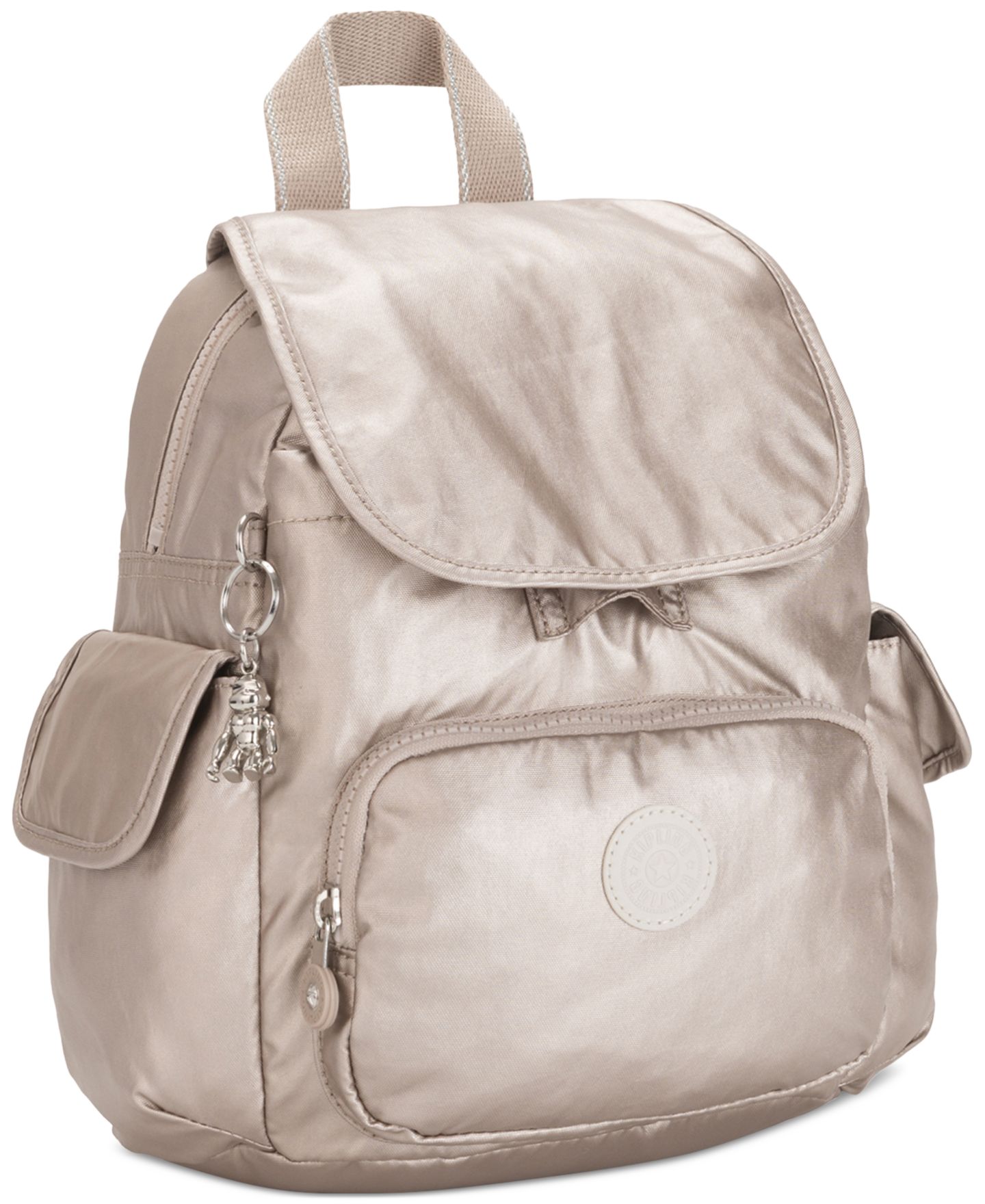 Рюкзак Kipling City Pack Mini, цвет: Металлик сияющий — фото 4
