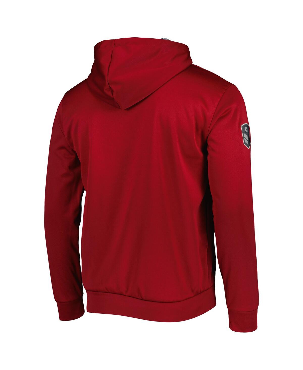 Colosseum Crimson Alabama Crimson Tide Oht Military Appreciation Team Color Pullover Hoodie In Crimson