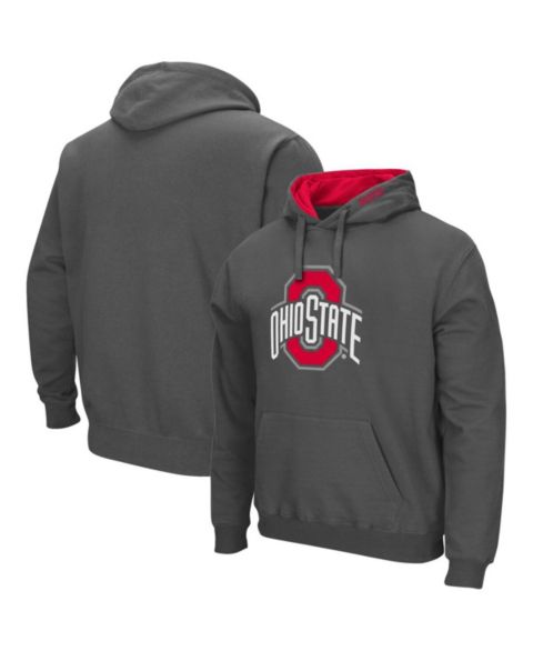Мужское худи Colosseum Ohio State Buckeyes Arch Logo 3.0 Pullover, цвет: Угольный