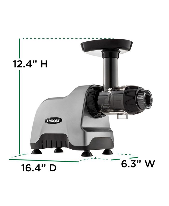 Omega CNC80S Compact LowSpeed Juicer and Nutrition System Macy's