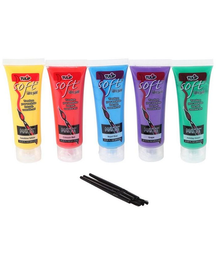 Tulip Soft Fabric Paint 5/PkgPrimary Macy's