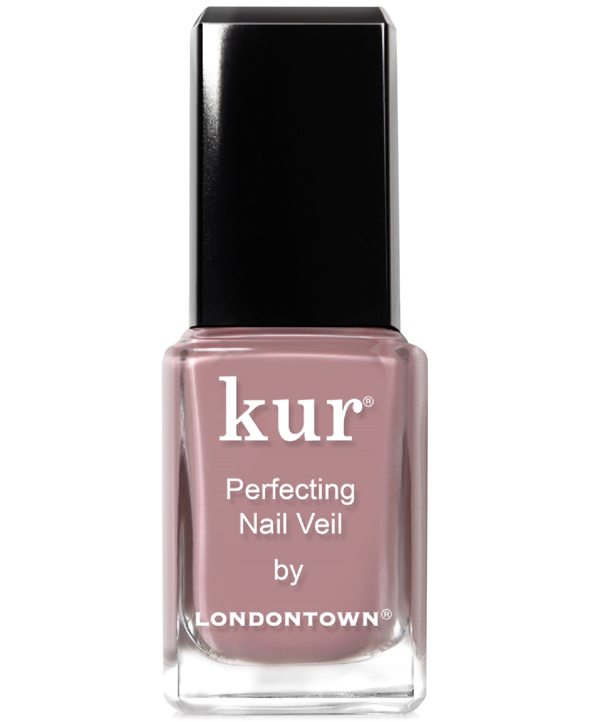Londontown Kur Perfecting Nail Veil, 0.4 oz In Perfecting Nail Veil 3 (mauve Tint)