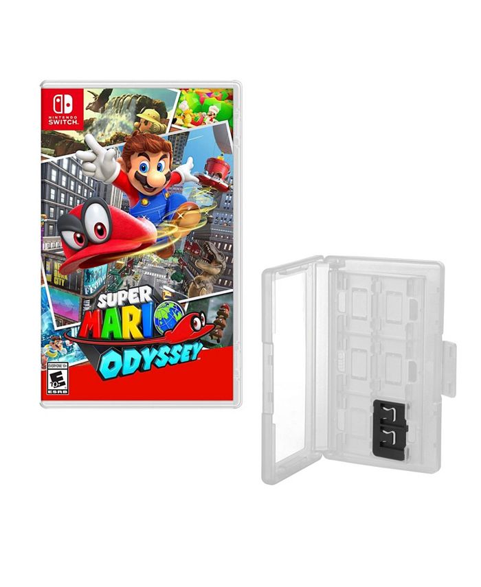 Nintendo Mario Odyssey Game and Game Caddy for Switch Macy s