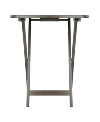 Lucca 5-Piece Wood Snack Table Set