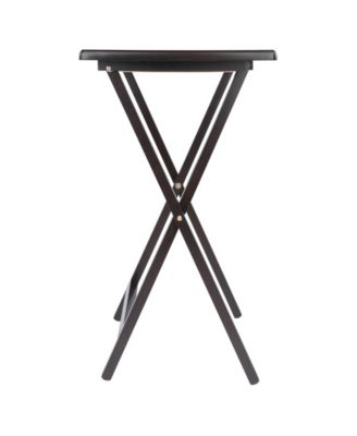 Allen 5-Piece Wood Snack Table Set